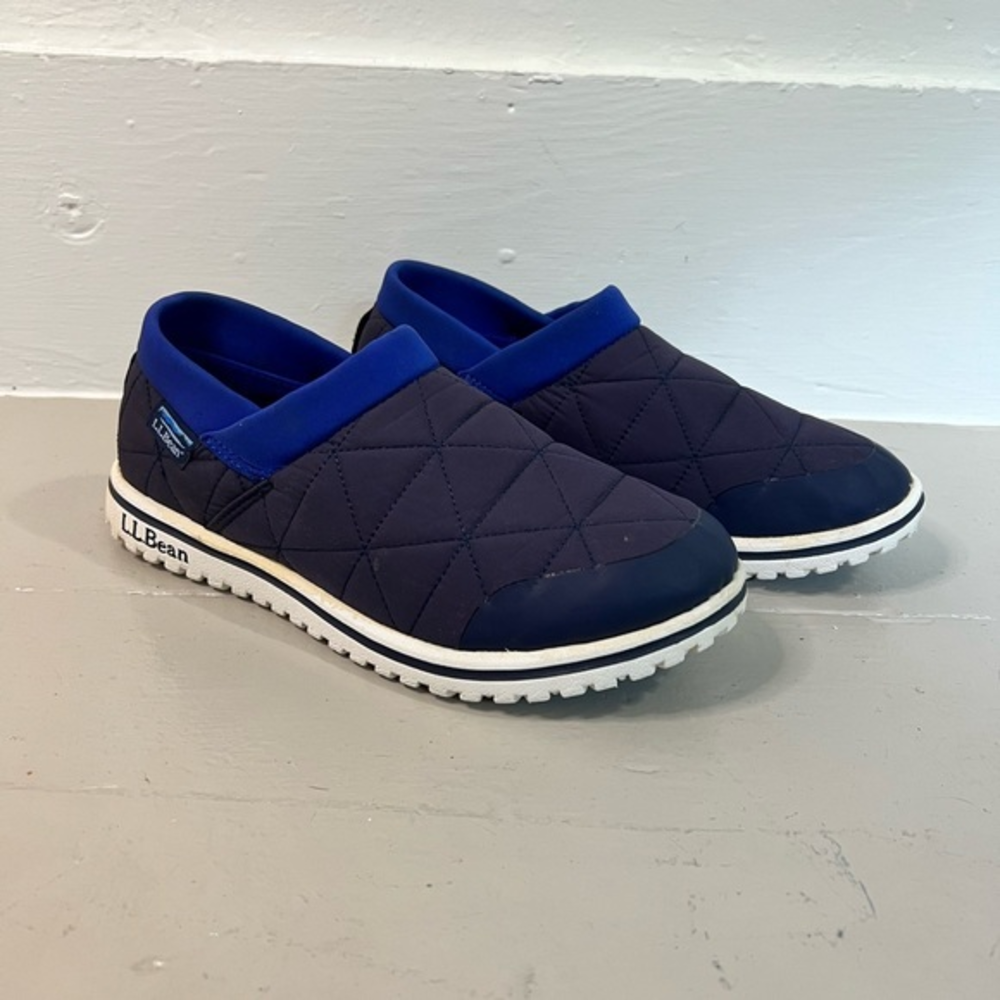 Ll Bean Kids Kahtadin Camp Slip-On‎ Shoes Size 6